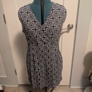 Banana Republic Mini Dress Fall 2013 [Blue/White]